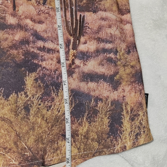 NWT! GUESS Shirt Men's Size Medium Cactus Challis Button Down Short Sleeve NEW - Picture 13 of 14